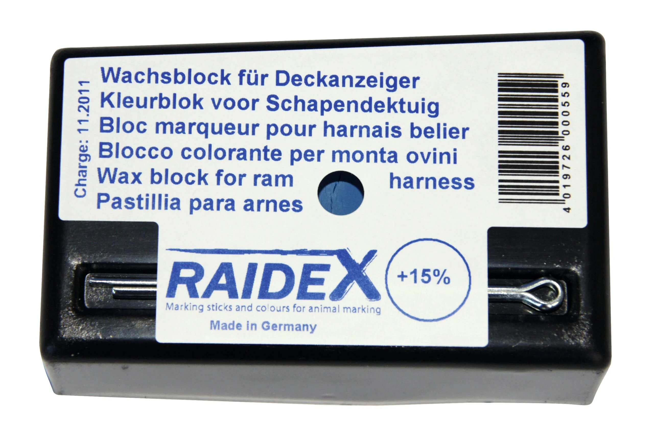 Blocco per la marcatura per tutte le condizioni atmosferiche, blu – Raidex - immagine 1