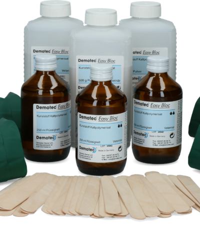 Sistema per la cura degli zoccoli per 36 trattamenti – Demotec Easy Bloc
