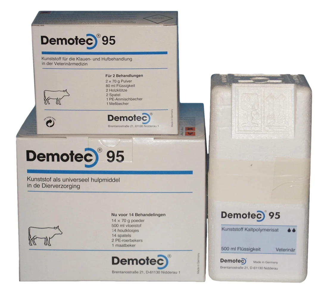 Kit per la cura degli zoccoli per 14 trattamenti – Demotec 95 - immagine 2