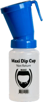 Bicchiere per la disinfezione dei capezzoli con valvola antisifone, ca. 300 ml – Excellent Maxi Dip Cup