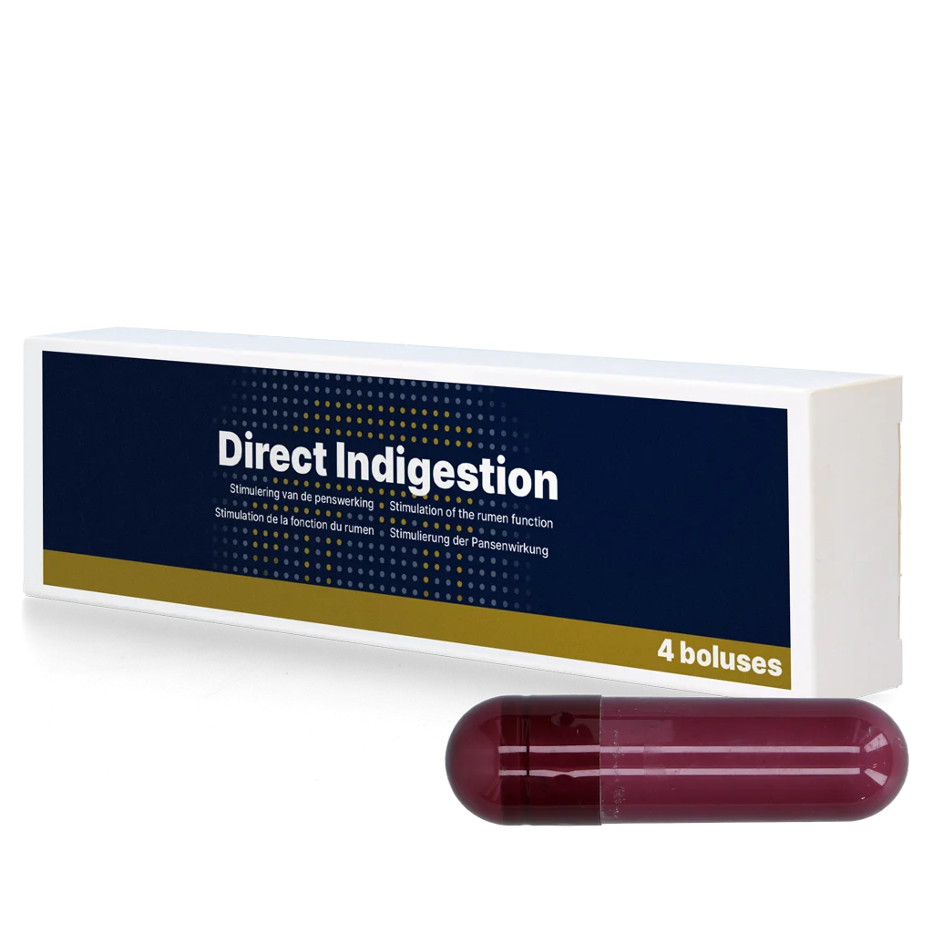 DIRE018.png Bolo per la digestione dei bovini adulti, 4 x 76 g – Direct Bolus Indigestion - immagine 1