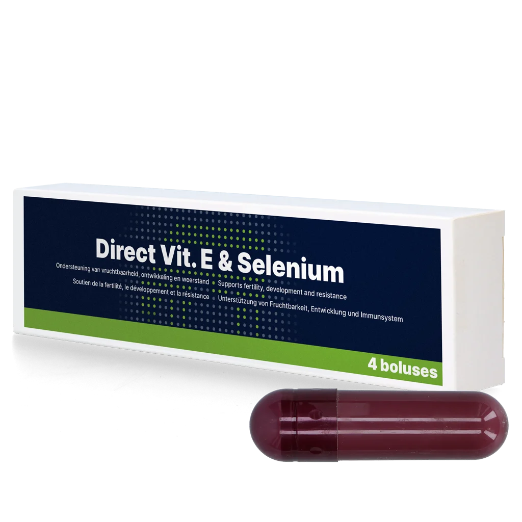 Bolo di selenio per bovini con vitamina E, 4 x 105 g – Direct Bolus Vit. E & Selenium - immagine 1