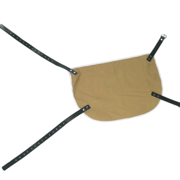 Maschera per bovini con cinghie in cuoio – Kerbl