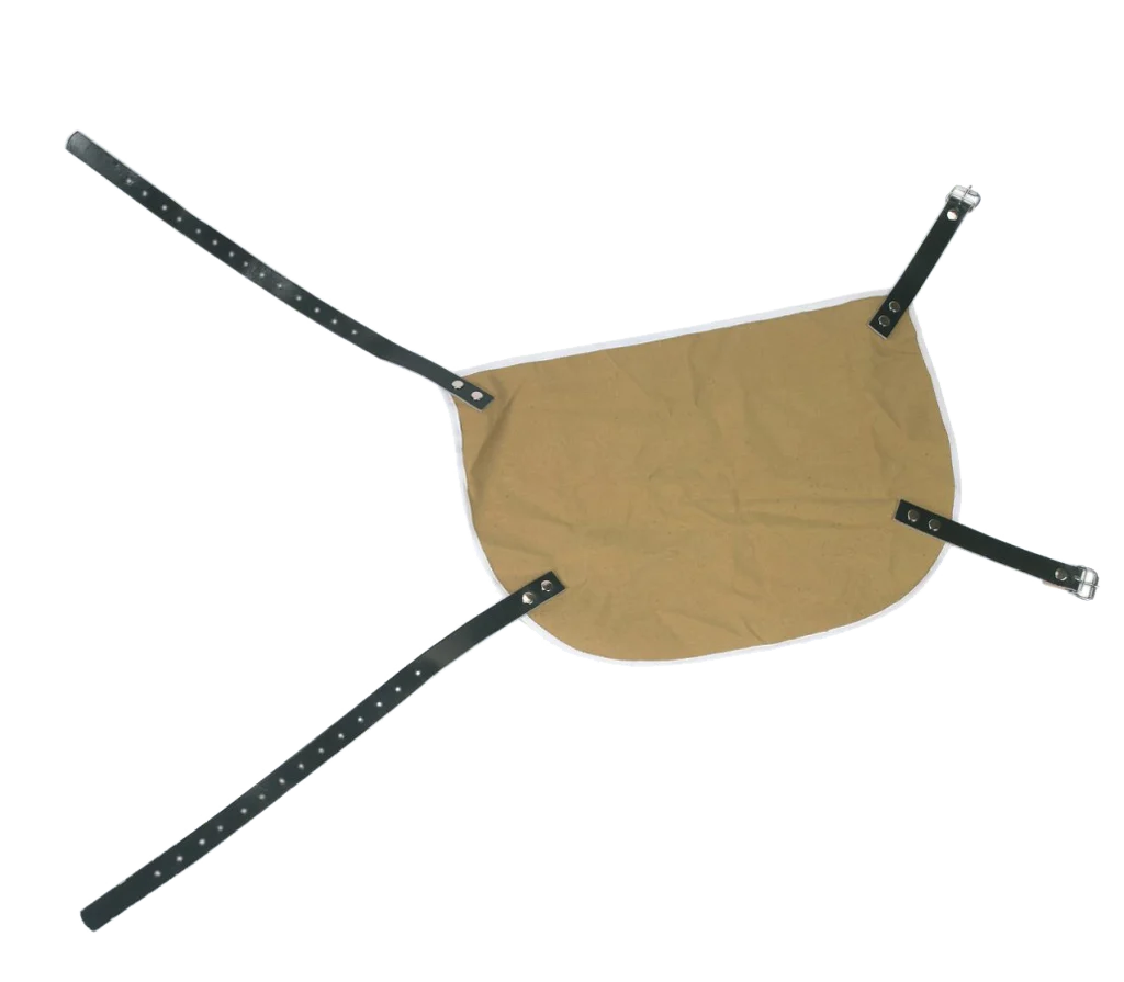 Maschera per bovini con cinghie in cuoio – Kerbl - immagine 1