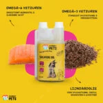 Olio di salmone per cani con omega 3 e 6, 500 ml – Excellent Pets Dog Salmon Oil - immagine 5