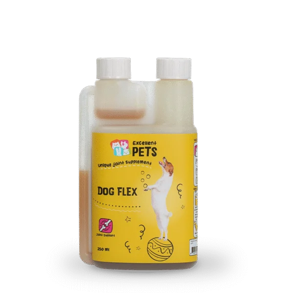 Integratore per le articolazioni dei cani, liquido, 250 ml – Excellent Pets Dog Flex