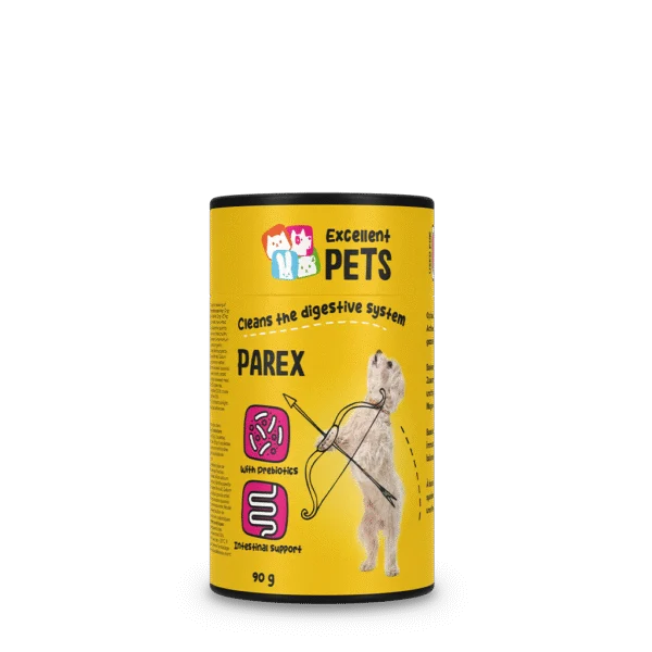 Integratore per cani con prebiotici in crocchette, 90 g – Excellent Pets Dog Parex
