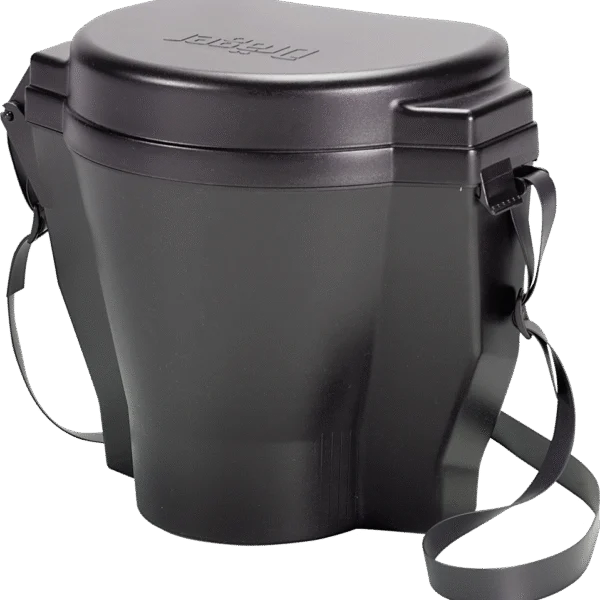 Custodia per respiratore a pieno facciale con tracolla regolabile – Dräger Mabox II
