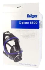 Maschera pieno facciale con attacco a baionetta per doppio filtro, senza filtri – Dräger X-plore 5500 - immagine 3
