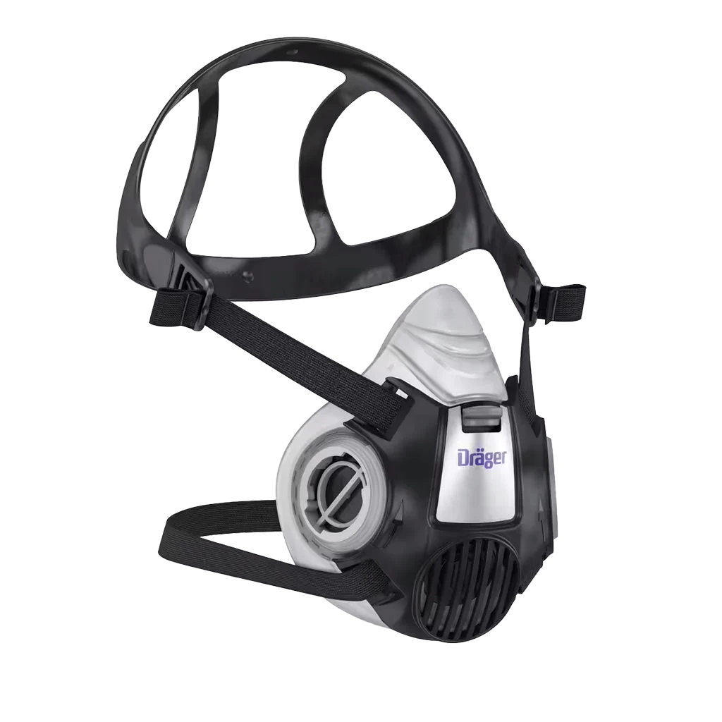 Semimaschera con corpo in silicone e attacco a baionetta, M – Dräger X-plore 3300 - immagine 1