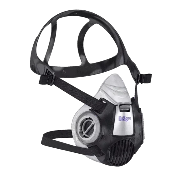 Semimaschera con corpo in silicone e attacco a baionetta, L – Dräger X-plore 3300