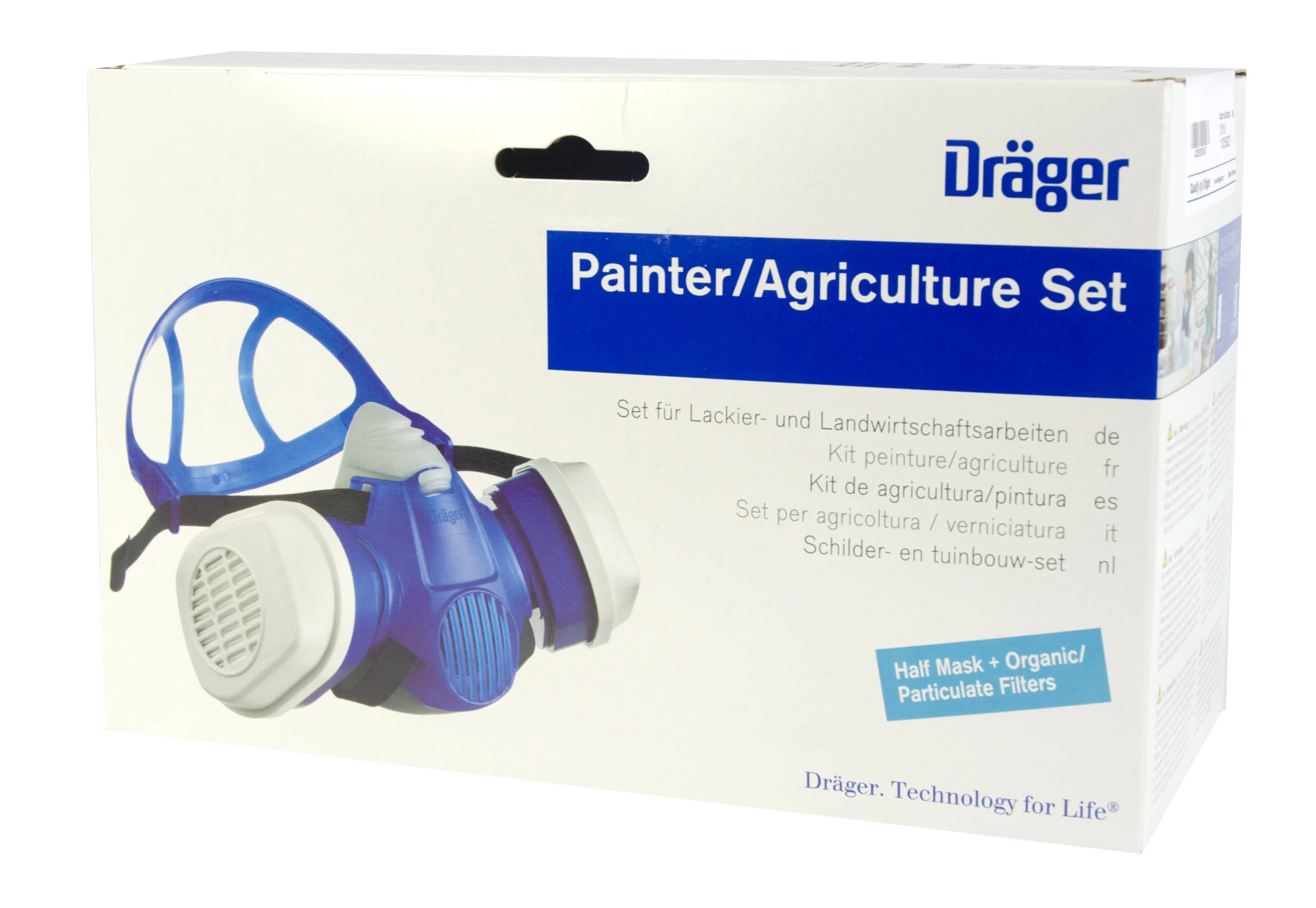 Semimaschera con 2 filtri A2-P3, M – Dräger X-plore 3300 Combiset A2-P3 - immagine 2