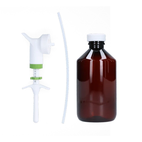Set per la somministrazione di drench a vitelli, suinetti e agnelli, regolabile da 1 a 5 ml – Excellent Drench-Dose Automatic
