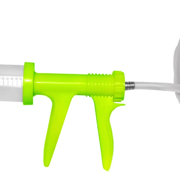 Pistola automatica per la somministrazione orale con beccuccio da 12 cm, 80 ml – Hofman Animal Care Drench-gun Automatic