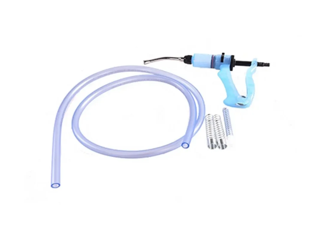 Pistola dosatrice per pecore, 25 ml con beccuccio in metallo – NJ Philips Drenchgun - immagine 2