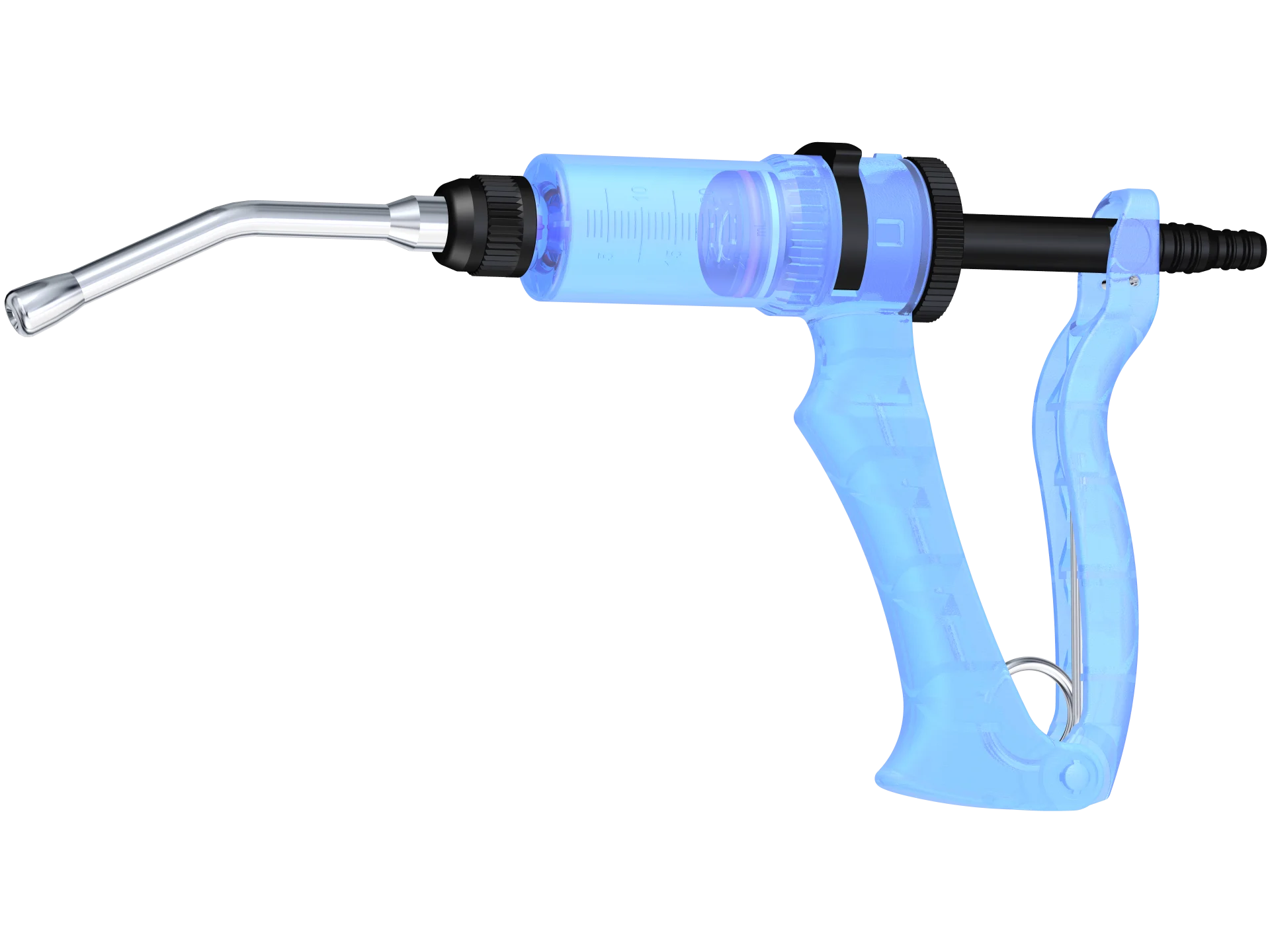 Pistola dosatrice per pecore, 25 ml con beccuccio in metallo – NJ Philips Drenchgun - immagine 1