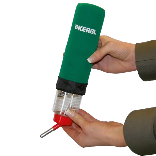 Copertura termica per bottiglia per abbeveraggio con coulisse, 500 ml – Kerbl - immagine 5