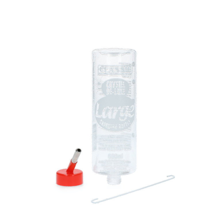 Bottiglia per abbeveraggio per roditori in plastica, 600 ml – Classic Crystal Deluxe