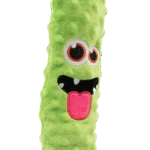 Grande peluche per cani con 3 dispositivi sonori, verde, 150 cm – Dog Comets Invaders XXL - immagine 5