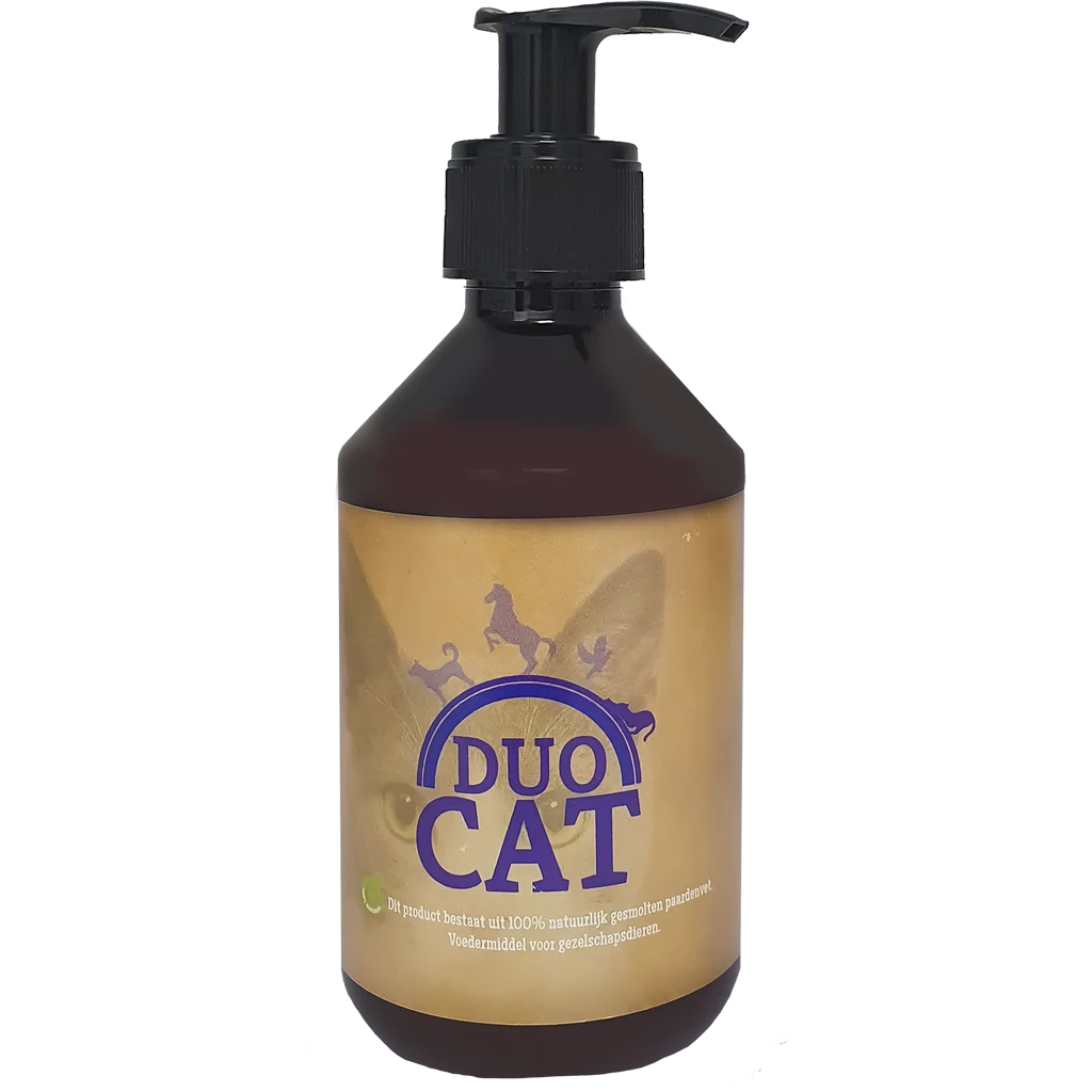 DUOC0250.png Grasso di cavallo fuso per gatti, 250 ml – Duo Cat - immagine 1