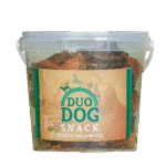 Snack per cani a base di 100% grasso di cavallo fuso, circa 350 g – Duo Dog Snack
