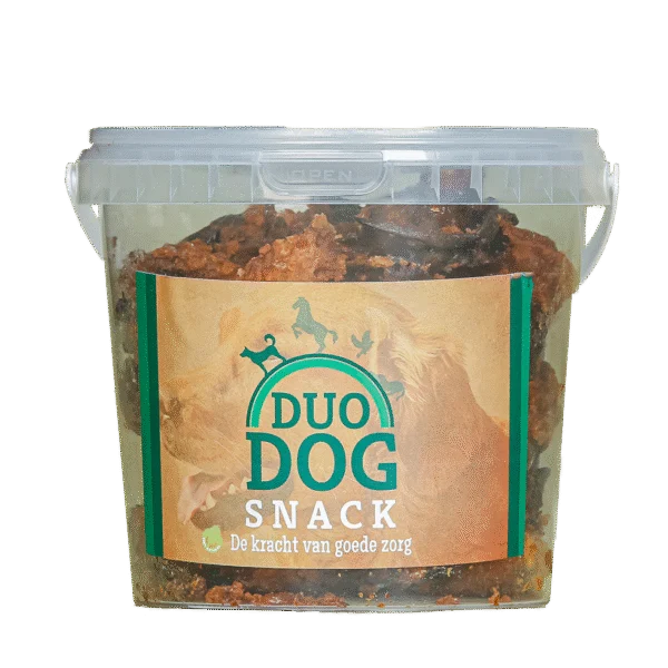 Snack per cani a base di 100% grasso di cavallo fuso, circa 350 g – Duo Dog Snack