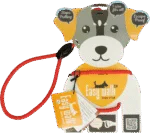 Pettorina con guinzaglio in corda per cani, Rosso, Mini 210 cm – Easy Walk modello da mano