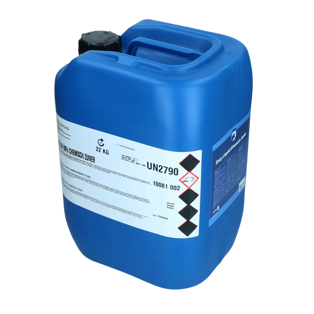 Concentrato di acido acetico per la pulizia, 22 kg – Excellent Easy Liquid Ethaanzuur - immagine 1