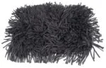 Tappetino olfattivo per cani con strisce di tessuto, grigio, 44 x 28 cm – Eat Slow Live Longer Play Mat