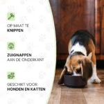 Inserto antischiacciamento per ciotola per cani con ventose, verde M, diametro della base 11,5 cm – Eat Slow Live Longer Gobble Stopper - immagine 6