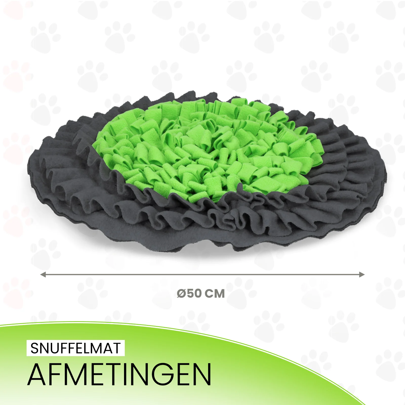 Tappetino olfattivo con cordoncino Ø 50 cm – Eat Slow Live Longer Snuffle Mat - immagine 5