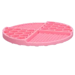 Tappetino da leccare rotondo con scomparti profondi, rosa, ø 21 cm – Eat Slow Live Longer Lick Mat Dimensions Circle - immagine 2
