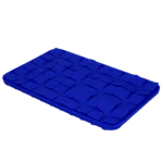 Tappetino da leccare per cani con alette a forma di fiore e ventose, 21 x 34 cm, blu – Eat Slow Live Longer Lick Mat Dimensions Flower - immagine 3