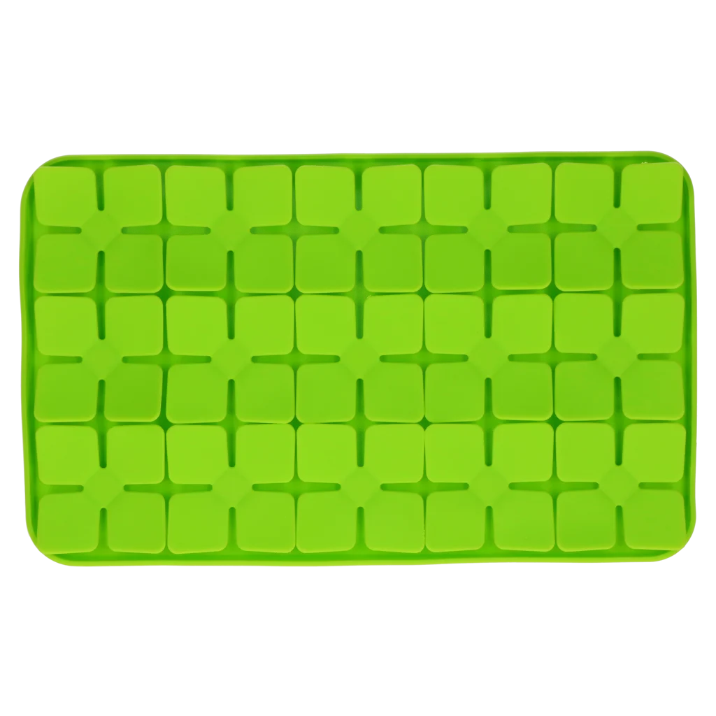 Tappetino da leccare per cani con alette a forma di fiore e ventose, 21 x 34 cm, verde – Eat Slow Live Longer Lick Mat Dimensions Flower - immagine 2