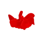 Inserto anti ingozzamento per ciotola del cane con ventose, rosso L, diametro della base 14,5 cm – Eat Slow Live Longer Gobble Stopper - immagine 3