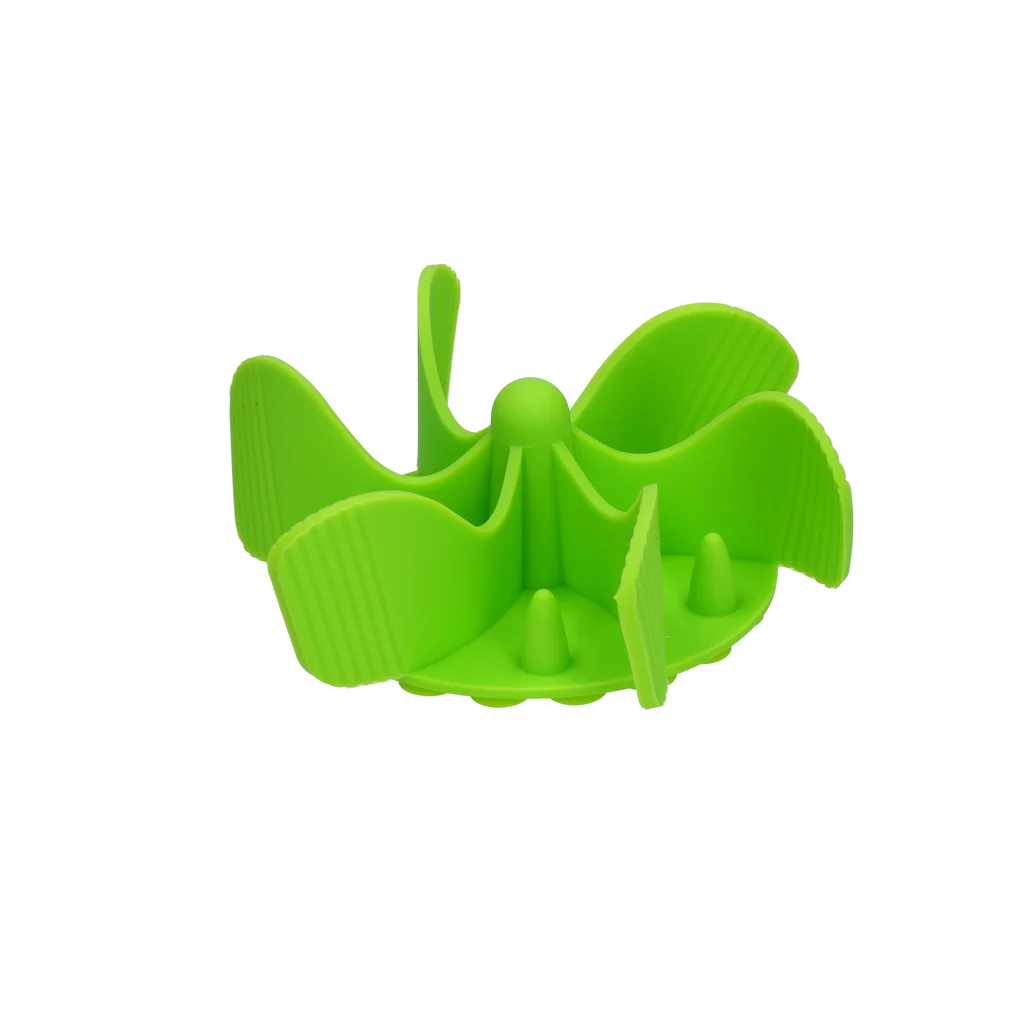 Inserto ant ingozzamento per ciotola per cani con ventose, verde S, diametro alla base 9,5 cm – Eat Slow Live Longer Gobble Stopper - immagine 3
