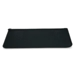 Tappetino in silicone per ciotole con bordo rialzato, S 30 x 48 cm, grigio – Eat Slow Live Longer Spill Mat - immagine 3
