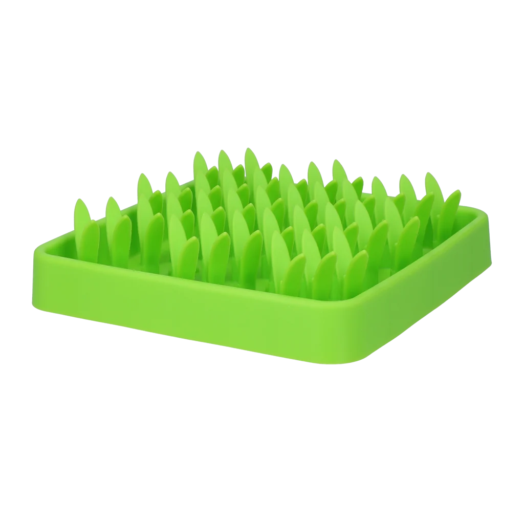 Tappetino olfattivo in silicone con fondo antiscivolo – Eat Slow Live Longer Snuffelmat Gras - immagine 2