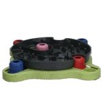 Ciotola puzzle per cani con piedini antiscivolo per crocchette e snack – Eat Slow Live Longer Puzzle Roundabout - immagine 2