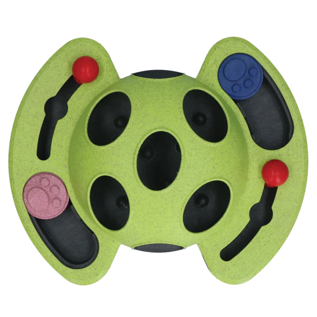 Puzzle per cani per crocchette e snack con piedini antiscivolo – Eat Slow Live Longer Puzzle Beetle - immagine 3