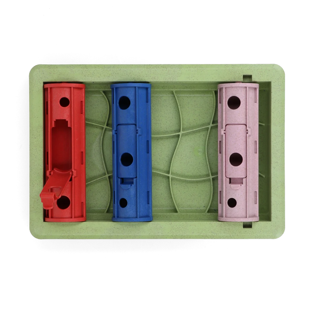 Puzzle per cani per crocchette e snack con piedini antiscivolo – Eat Slow Live Longer Puzzle Roller - immagine 3