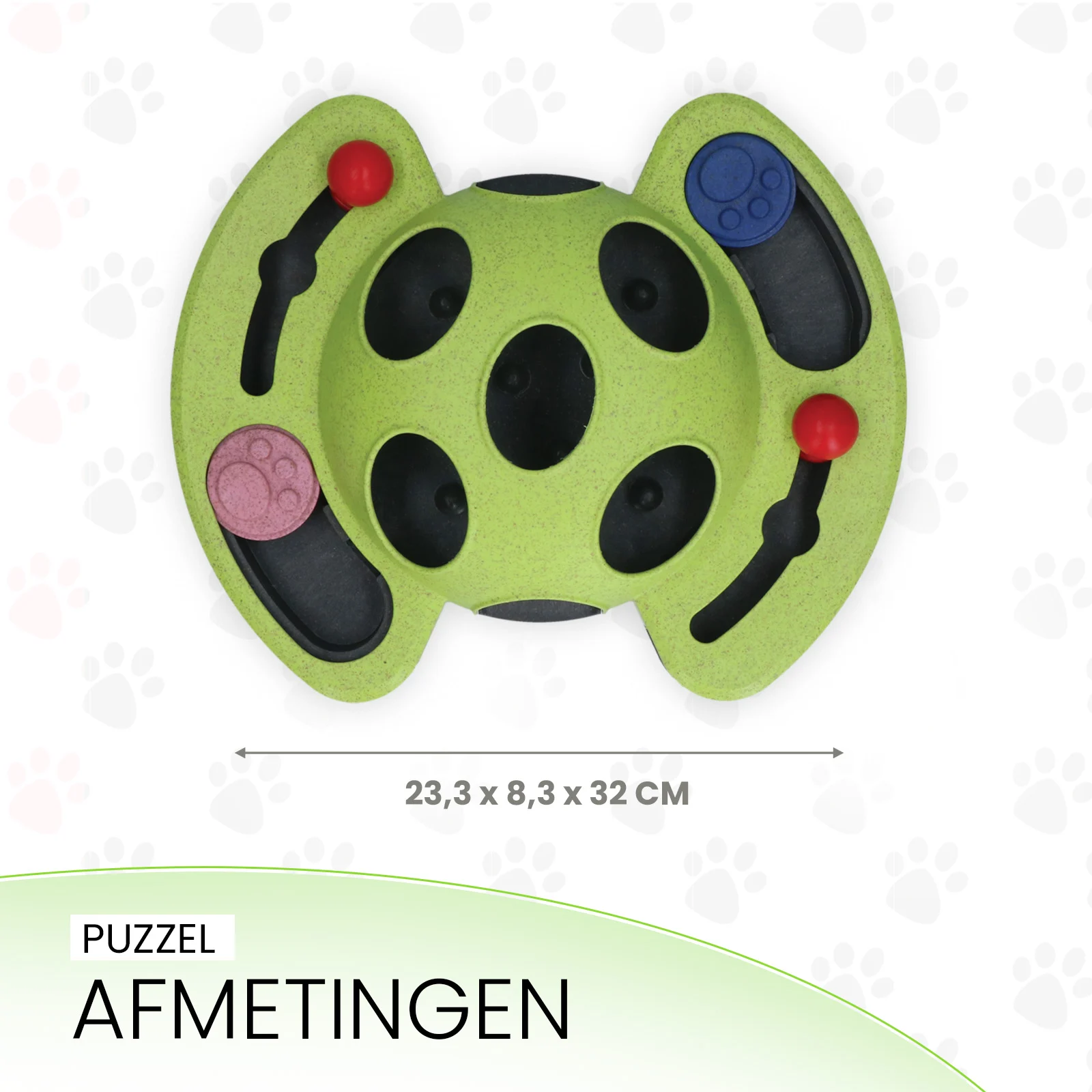 Puzzle per cani per crocchette e snack con piedini antiscivolo – Eat Slow Live Longer Puzzle Beetle - immagine 5