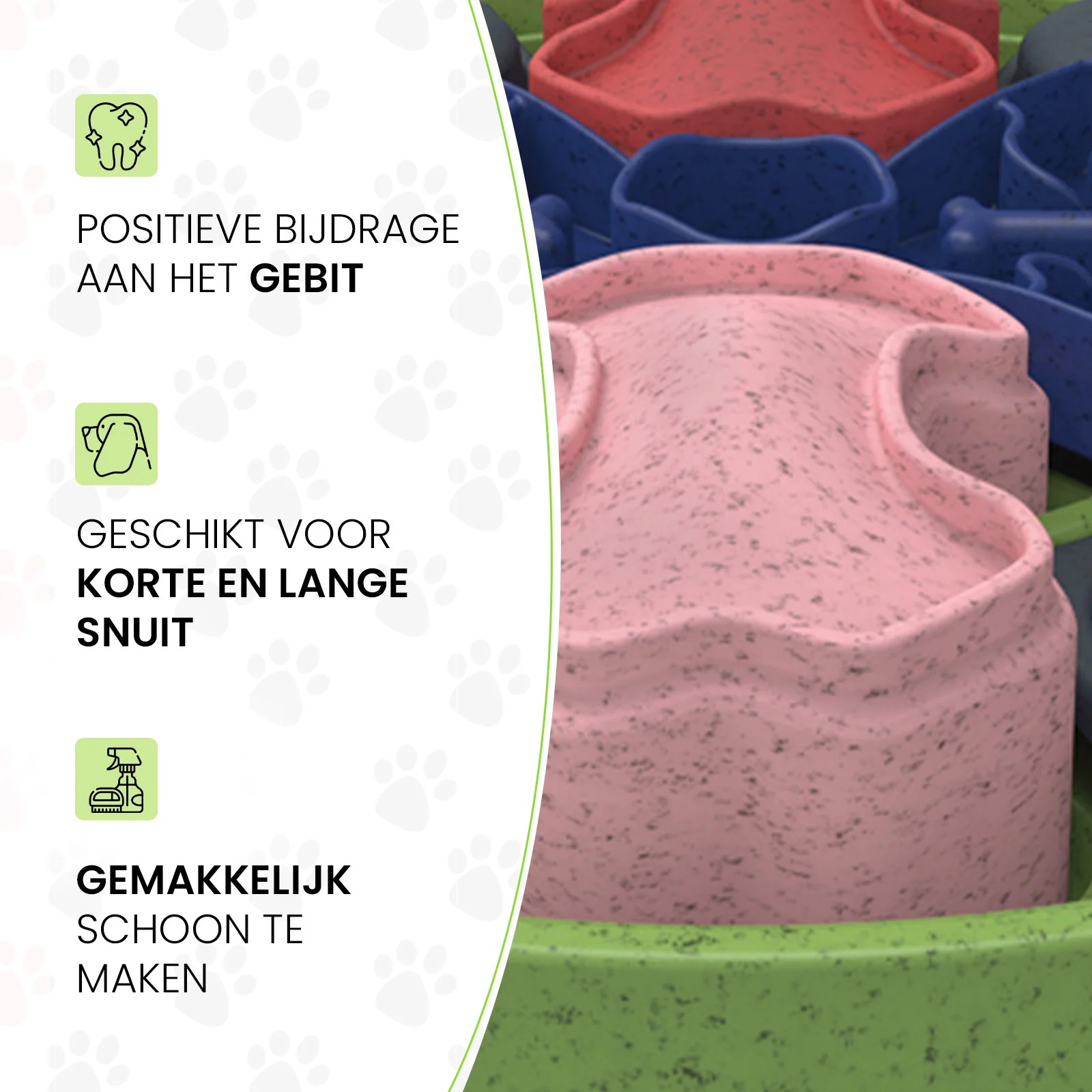 Puzzle per cani con elementi scorrevoli per crocchette e snack – Eat Slow Live Longer Puzzle Disc - immagine 5