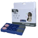 Puzzle per cani per crocchette e snack, 13 x 19 cm – Eat Slow Live Longer Mini Puzzle Starry Night