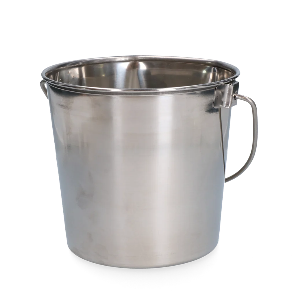 Secchio in acciaio inox con lato piatto, 3,71 l - immagine 1