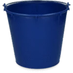Secchio con manico zincato 7 l blu scuro – Vplast
