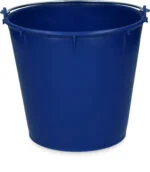 Secchio con manico zincato 7 l blu scuro – Vplast - immagine 3