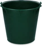 Secchio con manico zincato 7 l verde – Vplast - immagine 2