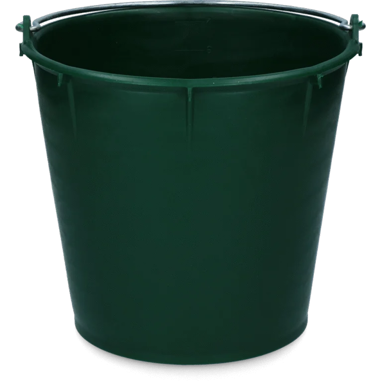 Secchio con manico zincato 7 l verde – Vplast