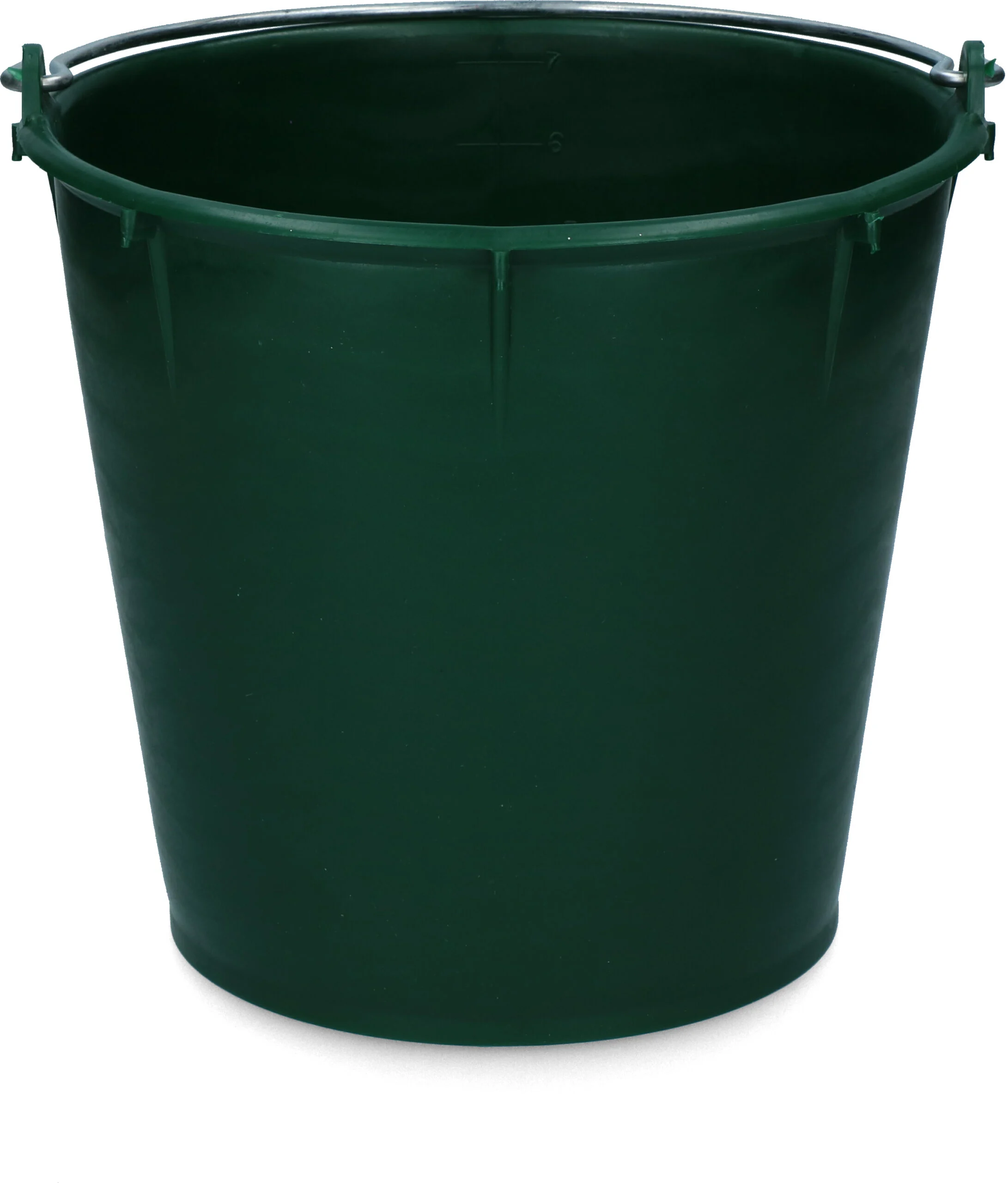 Secchio con manico zincato 7 l verde – Vplast - immagine 2